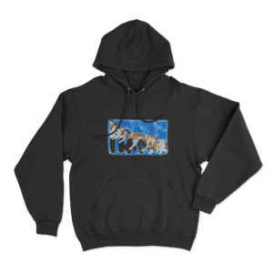 King Julian Unisex Hoodie Black