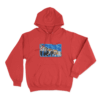 King Julian Unisex Hoodie Red