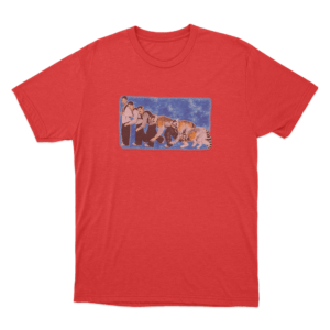King Julian Unisex T Shirt Red