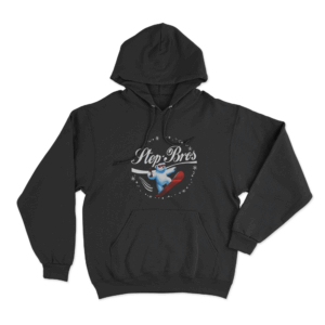 Lil Polar Bear Unisex Hoodie Black