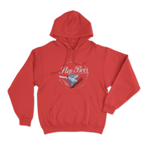 Lil Polar Bear Unisex Hoodie Red
