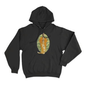 Logan Meows Unisex Hoodie Black