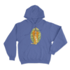 Logan Meows Unisex Hoodie Blue